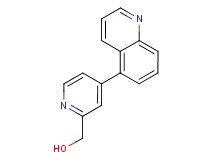 [4-(5-quinolinyl)-2-pyridinyl]methanol trifluoroacetate (salt)