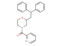 2-(2,2-diphenylethyl)-4-(2-pyridinylcarbonyl)morpholine