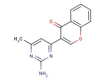 3-(2-amino-6-methylpyrimidin-4-yl)-4H-chromen-4-one