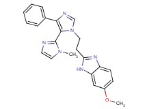 3'-[2-(6-methoxy-1H-benzimidazol-2-yl)ethyl]-1-methyl-5'-phenyl-1H,3'H-2,4'-biimidazole