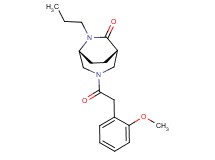 (1S*,5R*)-3-[(2-methoxyphenyl)acetyl]-6-propyl-3,6-diazabicyclo[3.2.2]nonan-7-one