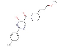 5-{[3-(3-methoxypropyl)piperidin-1-yl]carbonyl}-2-(4-methylphenyl)pyrimidin-4-ol