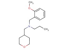 (2-methoxybenzyl)propyl(tetrahydro-2H-pyran-4-ylmethyl)amine