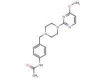 N-(4-{[4-(4-methoxypyrimidin-2-yl)piperazin-1-yl]methyl}phenyl)acetamide