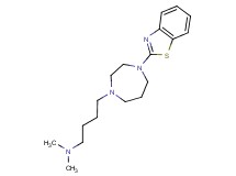 {4-[4-(1,3-benzothiazol-2-yl)-1,4-diazepan-1-yl]butyl}dimethylamine bis(trifluoroacetate)