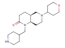 rel-(4aS,8aR)-1-(4-piperidinylmethyl)-6-(tetrahydro-2H-pyran-4-yl)octahydro-1,6-naphthyridin-2(1H)-one dihydrochloride