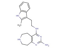 N~4~-[2-(2-methyl-1H-indol-3-yl)ethyl]-6,7,8,9-tetrahydro-5H-pyrimido[4,5-d]azepine-2,4-diamine