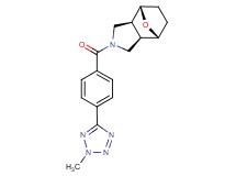 (1R*,2R*,6S*,7S*)-4-[4-(2-methyl-2H-tetrazol-5-yl)benzoyl]-10-oxa-4-azatricyclo[5.2.1.0~2,6~]decane