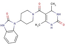 1-{1-[(4,6-dimethyl-2-oxo-1,2,3,4-tetrahydropyrimidin-5-yl)carbonyl]piperidin-4-yl}-1,3-dihydro-2H-benzimidazol-2-one