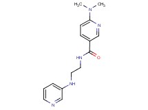 6-(dimethylamino)-N-[2-(pyridin-3-ylamino)ethyl]nicotinamide