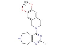 4-(6,7-dimethoxy-3,4-dihydroisoquinolin-2(1H)-yl)-6,7,8,9-tetrahydro-5H-pyrimido[4,5-d]azepine