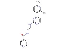 N-(2-{[4-(2,6-dimethylpyridin-3-yl)pyrimidin-2-yl]amino}ethyl)isonicotinamide