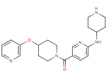 N-piperidin-4-yl-5-{[4-(pyridin-3-yloxy)piperidin-1-yl]carbonyl}pyridin-2-amine