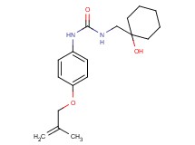 N-[(1-hydroxycyclohexyl)methyl]-N'-{4-[(2-methylprop-2-en-1-yl)oxy]phenyl}urea