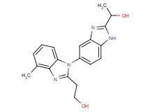 1-[2-(2-hydroxyethyl)-4-methyl-1'H-1,5'-bibenzimidazol-2'-yl]ethanol