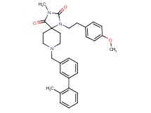 1-[2-(4-methoxyphenyl)ethyl]-3-methyl-8-[(2'-methyl-3-biphenylyl)methyl]-1,3,8-triazaspiro[4.5]decane-2,4-dione