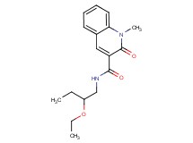 N-(2-ethoxybutyl)-1-methyl-2-oxo-1,2-dihydroquinoline-3-carboxamide