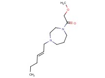1-[(2E)-hex-2-en-1-yl]-4-(methoxyacetyl)-1,4-diazepane