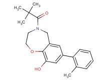4-(2,2-dimethylpropanoyl)-7-(2-methylphenyl)-2,3,4,5-tetrahydro-1,4-benzoxazepin-9-ol