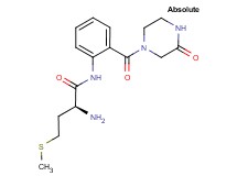 (2S)-2-amino-4-(methylthio)-N-{2-[(3-oxopiperazin-1-yl)carbonyl]phenyl}butanamide