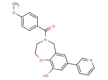 4-(4-methoxybenzoyl)-7-pyridin-3-yl-2,3,4,5-tetrahydro-1,4-benzoxazepin-9-ol