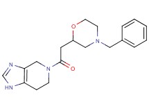 5-[(4-benzylmorpholin-2-yl)acetyl]-4,5,6,7-tetrahydro-1H-imidazo[4,5-c]pyridine