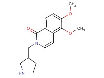 5,6-dimethoxy-2-(pyrrolidin-3-ylmethyl)isoquinolin-1(2H)-one