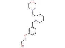 2-(3-{[2-(morpholin-4-ylmethyl)piperidin-1-yl]methyl}phenoxy)ethanol