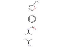 N-(cis-4-aminocyclohexyl)-4-(5-methyl-2-furyl)benzamide hydrochloride