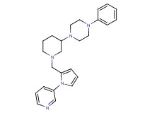 1-phenyl-4-(1-{[1-(3-pyridinyl)-1H-pyrrol-2-yl]methyl}-3-piperidinyl)piperazine