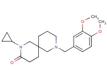 2-cyclopropyl-8-(3,4-dimethoxybenzyl)-2,8-diazaspiro[5.5]undecan-3-one