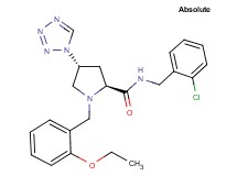 (4R)-N-(2-chlorobenzyl)-1-(2-ethoxybenzyl)-4-(1H-tetrazol-1-yl)-L-prolinamide