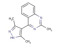 4-(3,5-dimethyl-1H-pyrazol-4-yl)-2-methylquinazoline