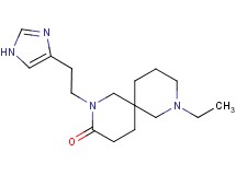 8-ethyl-2-[2-(1H-imidazol-4-yl)ethyl]-2,8-diazaspiro[5.5]undecan-3-one