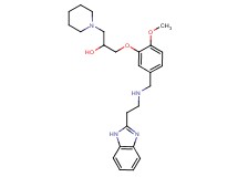 1-[5-({[2-(1H-benzimidazol-2-yl)ethyl]amino}methyl)-2-methoxyphenoxy]-3-(1-piperidinyl)-2-propanol
