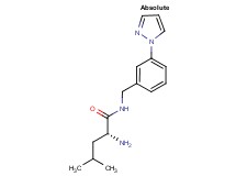 N~1~-[3-(1H-pyrazol-1-yl)benzyl]-D-leucinamide
