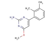 4-(2,3-dimethylphenyl)-6-methoxy-2-pyrimidinamine