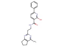 2-hydroxy-N-[2-(4-methyl-6,7-dihydro-5H-cyclopenta[d]pyrimidin-2-yl)ethyl]-6-phenylnicotinamide