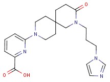 6-{2-[3-(1H-imidazol-1-yl)propyl]-3-oxo-2,9-diazaspiro[5.5]undec-9-yl}pyridine-2-carboxylic acid