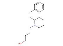 4-[2-(2-phenylethyl)-1-piperidinyl]-1-butanol