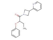2-[1-(2-phenoxybutanoyl)-3-azetidinyl]pyridine