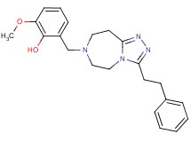 2-methoxy-6-{[3-(2-phenylethyl)-5,6,8,9-tetrahydro-7H-[1,2,4]triazolo[4,3-d][1,4]diazepin-7-yl]methyl}phenol