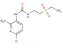 N-(6-chloro-2-methylpyridin-3-yl)-N'-[2-(ethylsulfonyl)ethyl]urea