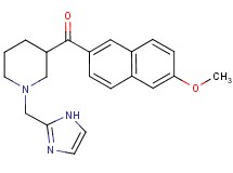 [1-(1H-imidazol-2-ylmethyl)-3-piperidinyl](6-methoxy-2-naphthyl)methanone