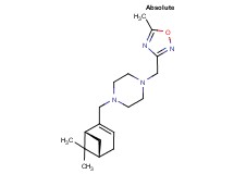 1-{[(1R,5S)-6,6-dimethylbicyclo[3.1.1]hept-2-en-2-yl]methyl}-4-[(5-methyl-1,2,4-oxadiazol-3-yl)methyl]piperazine