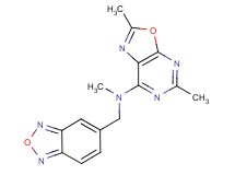 N-(2,1,3-benzoxadiazol-5-ylmethyl)-N,2,5-trimethyl[1,3]oxazolo[5,4-d]pyrimidin-7-amine