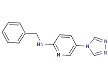 N-benzyl-5-(4H-1,2,4-triazol-4-yl)pyridin-2-amine