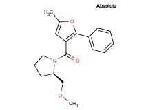 (2R)-2-(methoxymethyl)-1-(5-methyl-2-phenyl-3-furoyl)pyrrolidine