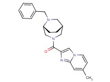 2-{[(1R*,5R*)-6-benzyl-3,6-diazabicyclo[3.2.2]non-3-yl]carbonyl}-7-methylimidazo[1,2-a]pyridine