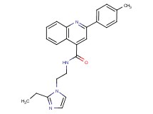 N-[2-(2-ethyl-1H-imidazol-1-yl)ethyl]-2-(4-methylphenyl)-4-quinolinecarboxamide